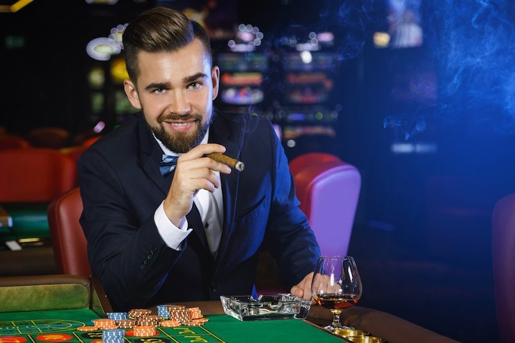 CQ9 live baccarat table with dealer visible on mobile screen